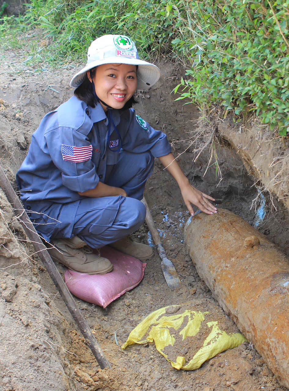 Diệu Linh hiện l&agrave; ph&oacute; quản l&yacute; chương tr&igrave;nh NPA tại L&agrave;o - Ảnh: L.Đ.D